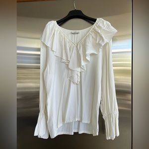 Romantic ruffle blouse
